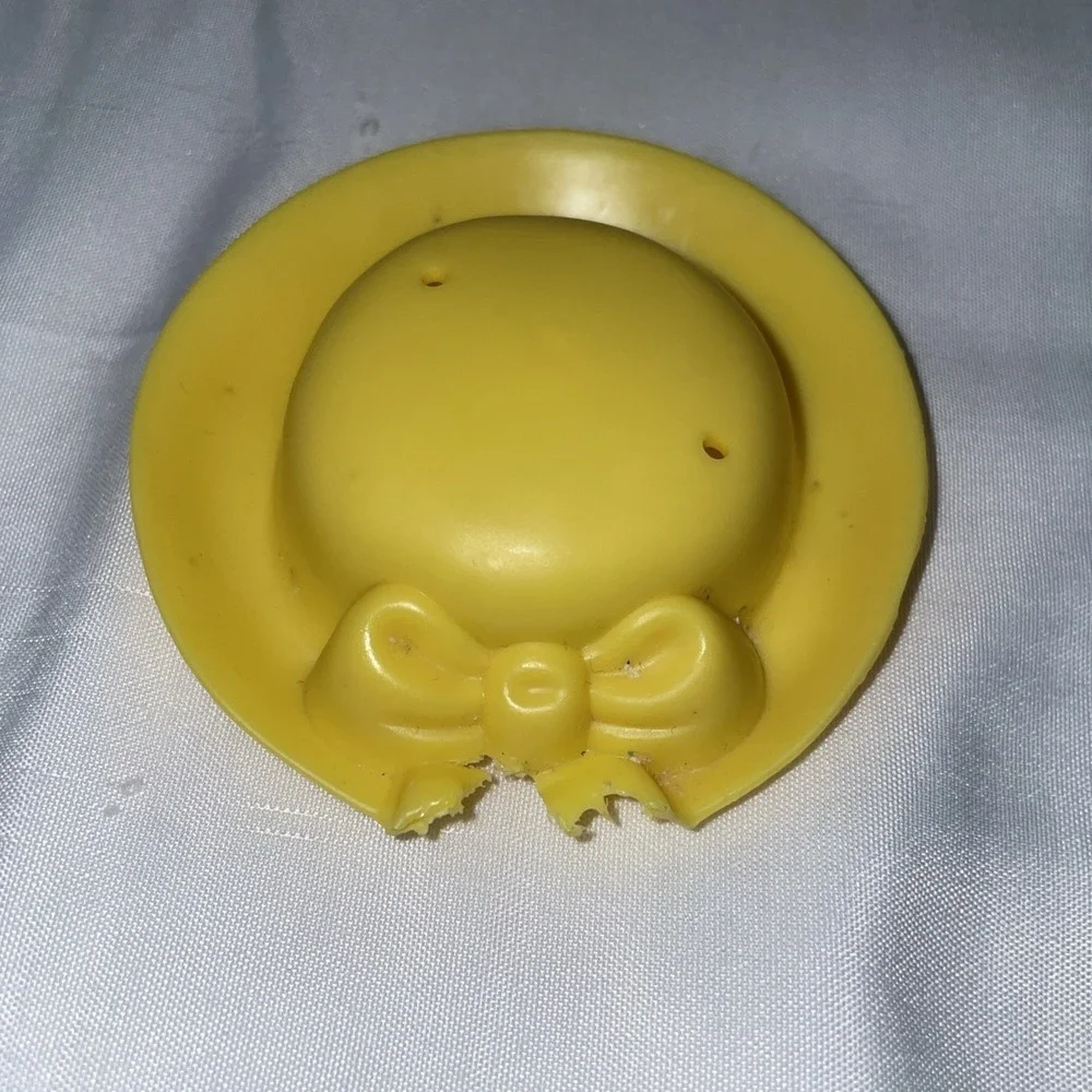 Vintage Mr Potato Toy Lot Popcorn Container Dog w/Cone Yellow Hat Funnel Parts